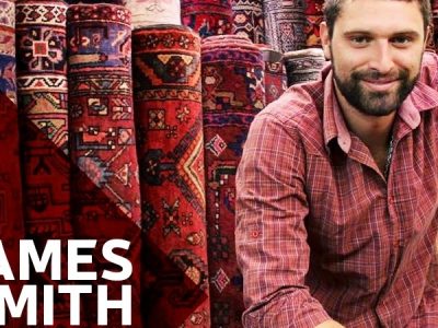 James Smith, proprietário da Tenda dos Tapetes